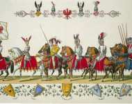 Hosemann Teodor Cavalcade of Princes and Knights. Quadrille 5  - Hermitage